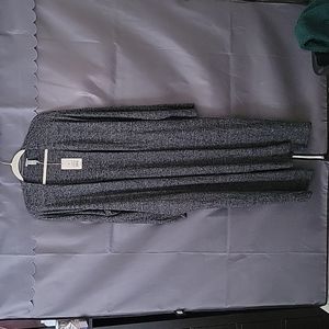 Woman's thin black cardigan